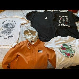 Women’s Vans T Shirts & Jacket